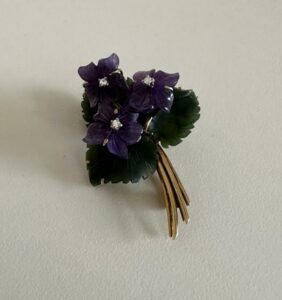 Goldschmuck mit Amethyst
